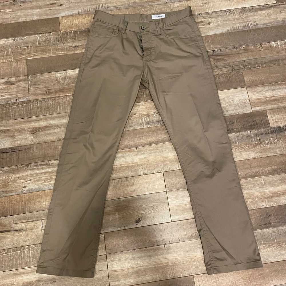 Gustin #3 American Stretch Twill 5 pocket khaki- straight cut